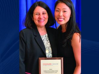 Dr. Stearns with her mentee Dr. Jennifer Sheng