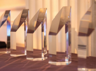 display of ASCO awards