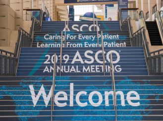 Stairs at the 2019 ASCO Annual Meeting