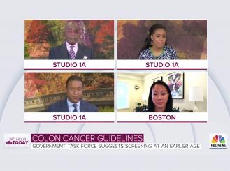 Craig Melvin and Dr. Kimmie Ng on on NBC’s TODAY Show.