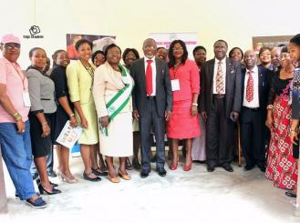 Image of policy makers in Akwa Ibom State, Nigeria, who attended the Cancer Control in Primary Care Course, held from February 17-19