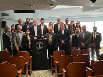Group photo of members of the Latin American Regional Council at a meeting in Argentina
