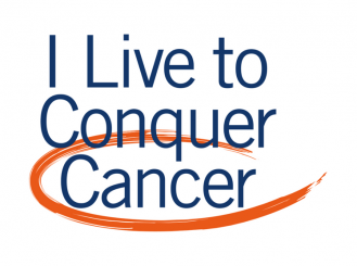 I Live to Conquer Cancer logo