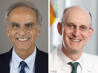 Dr. Stephen Cannistra and Dr. Jonathan Friedberg headshots