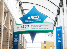 Banner at the 2022 ASCO Annual Meeting.