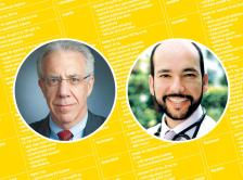 headshots of Dr. Lawrence Shulman and Dr. Gilberto Lopes 2016