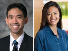 Headshots of Dr. Alexander Chin and Dr. Joanna Yang
