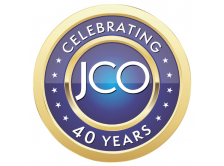 JCO Celebrating 40 Years emblem