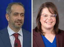 Dr. Shaalan Beg and Dr. Noelle LoConte headshots